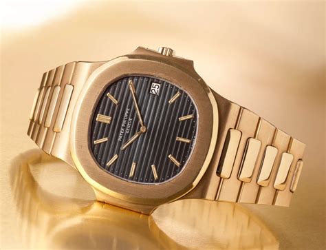 patek philippe nautilus jumbo gold